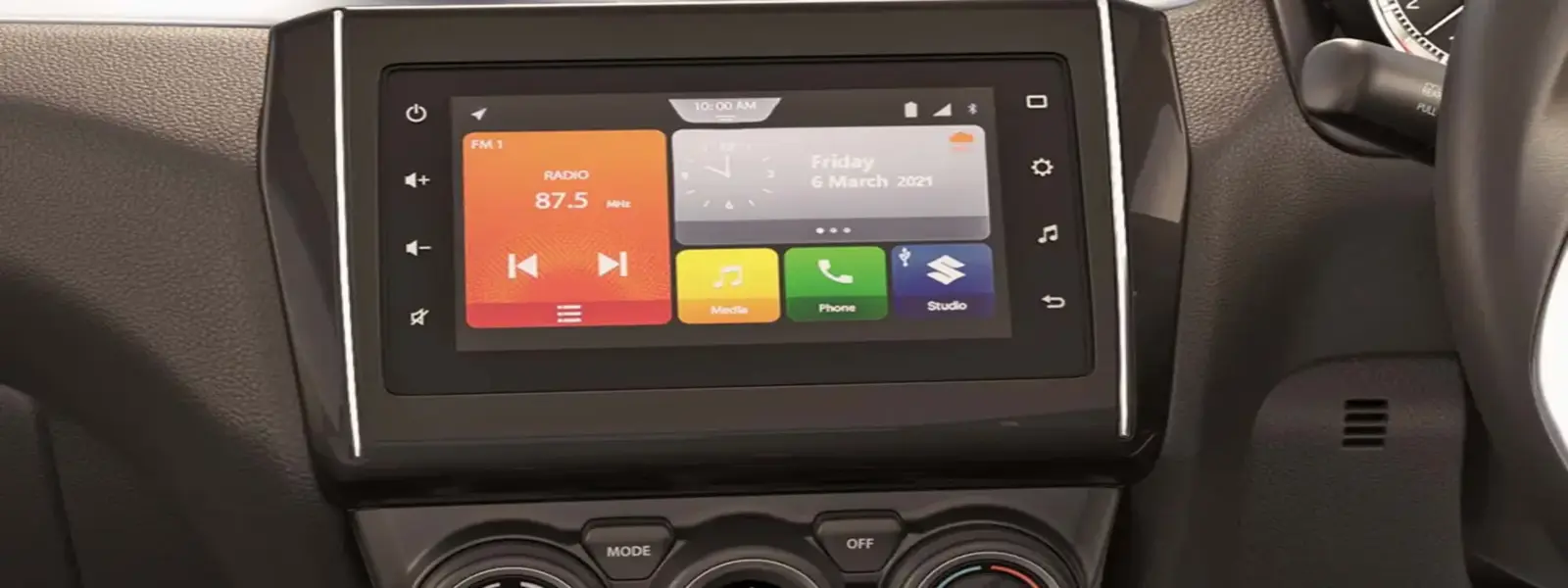 Swift- SmartPlay Infotainment System Rohan Motors Udyog Vihar, Greater Noida